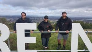 Team Tarren on Robinswood Hilll