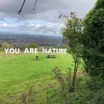 'You Are Nature' Large Letters on Robinswood Hill